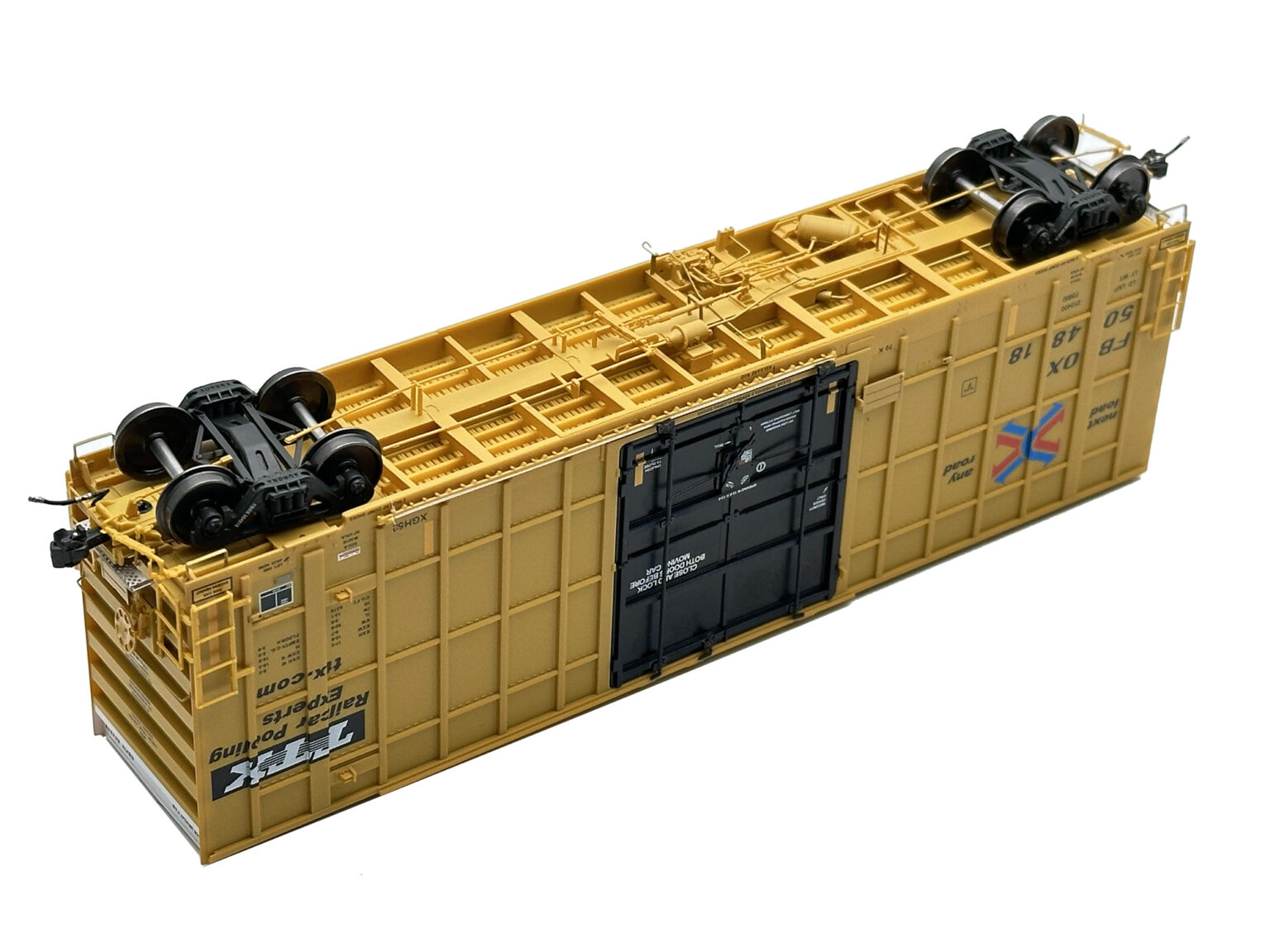 Aurora Miniatures 305057  HO Greenbrier/Gunderson 6276 cf Plate F Boxcar, FBOX #504880