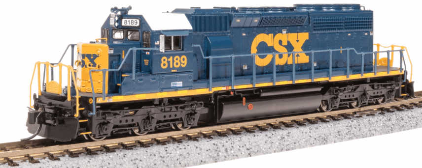 Broadway Limited Imports 9955 N EMD SD40-2, CSX #8189 (YN3, blue, yellow, white)