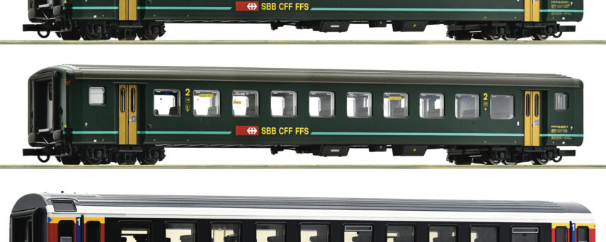 Roco 6200022   3-piece set 1: “Bözberg Interregio”, SBB