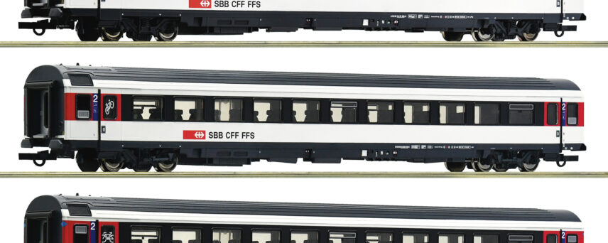 Roco 6200023   3-piece set 2: “Bözberg Interregio”, SBB