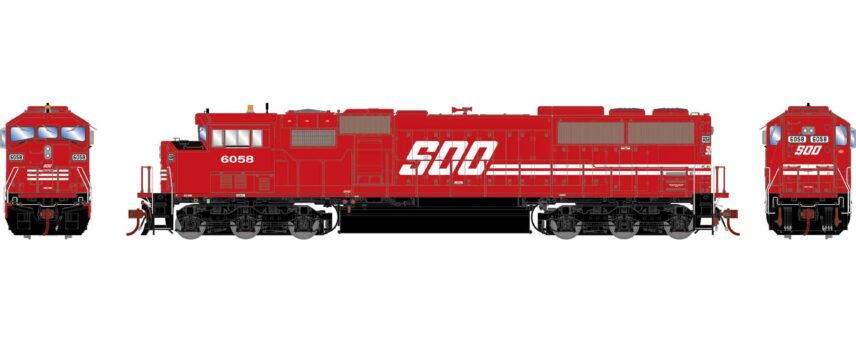 Athearn Genesis 75621   HO G2.0 SD60M Tri-Clops, SOO #6058 (DCC/Sound)