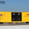 Aurora Miniatures 306004  HO Greenbrier 7550 cf 60' Plate F Boxcar, TBOX #642927