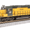 Broadway Limited Imports 9953 N EMD SD40-2, CNW #6848, Green & Traditional Yellow