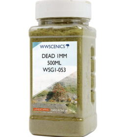 WWScenics  WSG1-054 1mm Dead Static Grass 500ml