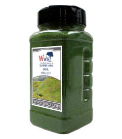 WWScenics  WSG1-018 1mm Summer Static Grass 500ml