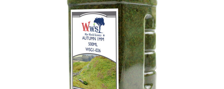 WWScenics  WSG1-026 1mm Autumn Static Grass 500ml