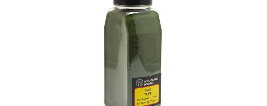 Woodland Scenics T1345  Fine Turf Green Grass Shaker