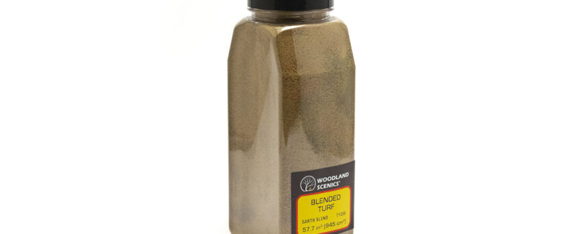 Woodland Scenics T1350 Blended Turf Earth Blend Shaker