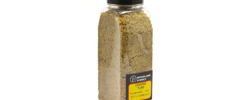 Woodland Scenics T1361  Coarse Turf Yellow Grass Shaker