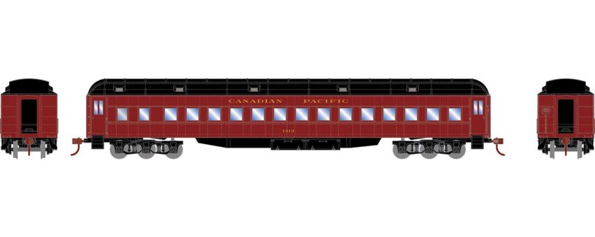 Athearn 88219  HO Heavyweight Clerestory Coach, CPR #1310
