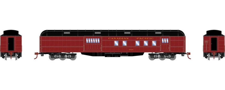 Athearn 88225  HO Heavyweight RPO, CPR #3837
