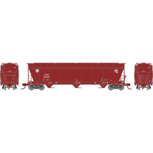 Athearn 12944  N ACF 4600 3-Bay Center Flow Hopper, ATSF #314275