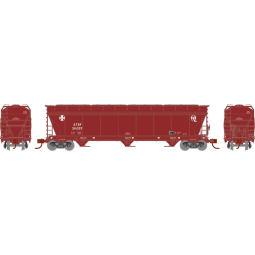 Athearn 12945  N ACF 4600 3-Bay Center Flow Hopper, ATSF #314337