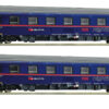 Roco 6200021   2 pcs. Set: Sleeping car “Nightjet”, ÖBB/SBB