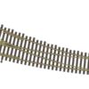 Walthers Track 83068  HO Code 83 Nickel Silver DCC-Friendly Curved Turnout - 24 and 36" Radii - Right Hand