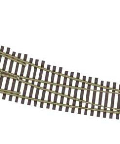 Walthers Track 83068  HO Code 83 Nickel Silver DCC-Friendly Curved Turnout - 24 and 36" Radii - Right Hand