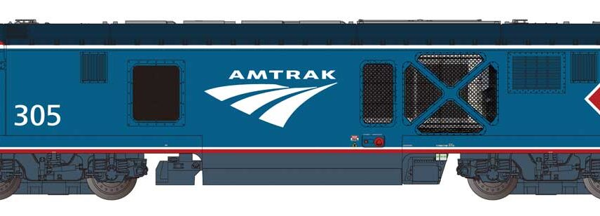 Bachmann Trains 68302  HO Siemens SC-42 Charger, AMTRAK® PHASE VI #305 (DCC/Sound)