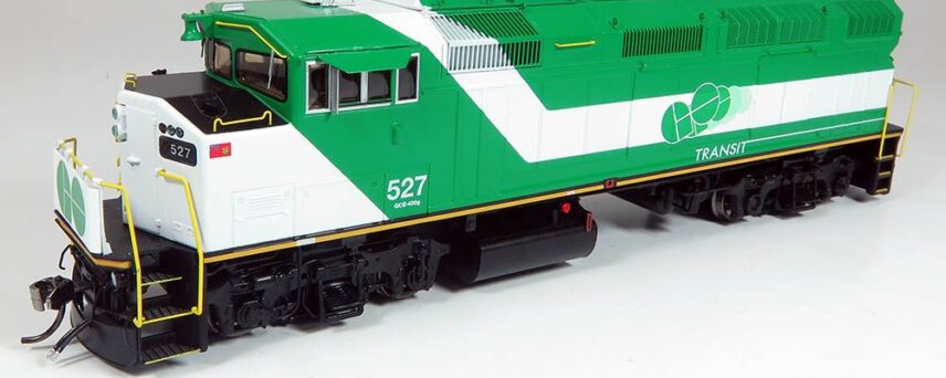 Rapido Trains 19509  HO F59PH, GO Transit Special Logo #527 (DCC/Sound)