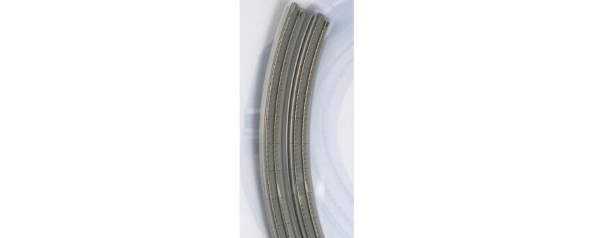 Kato 20187  N Curved Double Concrete Slab Superelevated Track R414/381mm 45° Pkg (2)