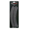 Kato 20530  N Single Track Viaduct -- Curved R348-45 (R 13 3/4"- 45) pkg(2)
