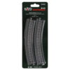Kato 20531  N Single Track Viaduct -- Curved R348-30 (R 13 3/4"- 30) pkg(2)