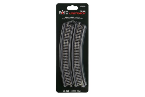 Kato 20540  N Single Track Viaduct -- Curved R381-30 (R 15"- 30) pkg(2)