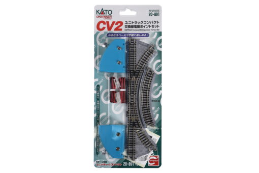 Kato 20891  N CV-2 Unitrack Compact Turnout Set
