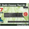 Kato 20866  N V7 Electric Double Track Crossing Set