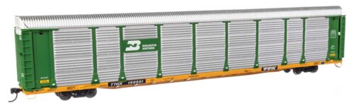 WalthersProto 101503  HO 89' Thrall Bi-Level Auto Carrier, Burlington Northern TTGX #159561