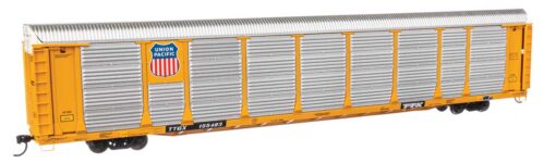 WalthersProto 101531  HO 89' Thrall Bi-Level Auto Carrier, Union Pacific TTGX #155483