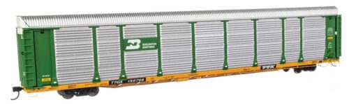 WalthersProto 101500  HO 89' Thrall Bi-Level Auto Carrier, Burlington Northern TTGX #150798