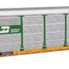 WalthersProto 101501  HO 89' Thrall Bi-Level Auto Carrier, Burlington Northern TTGX #151004