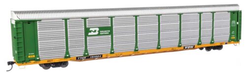 WalthersProto 101501  HO 89' Thrall Bi-Level Auto Carrier, Burlington Northern TTGX #151004