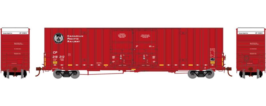 Athearn 75315  HO 60' Gunderson Box, CPR #218212