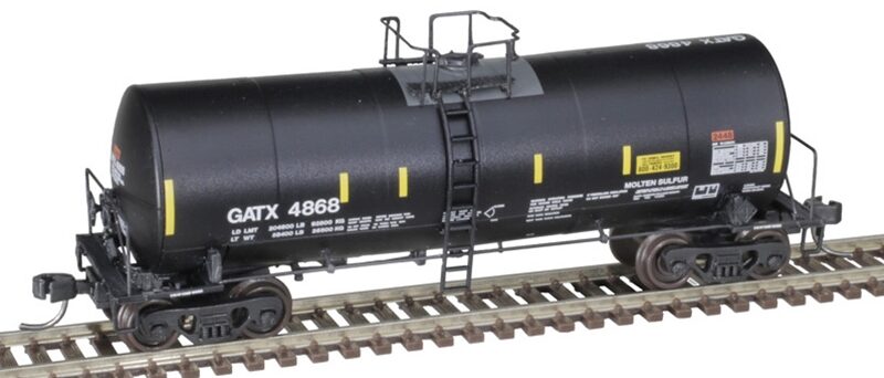 Atlas 50006444  N Trinity 17,600 Gallon Tank Car, GATX #4827