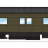 Broadway Limited  8961 HO Unlettered Business Car, Pullman Green w/ Balloon Roof