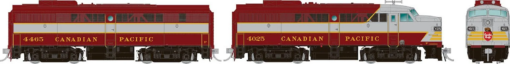 Rapido Trains 37507  HO ALCo FA-1 + FB-1, CPR - Block Scheme #4012, 4410 (DCC/Sound)