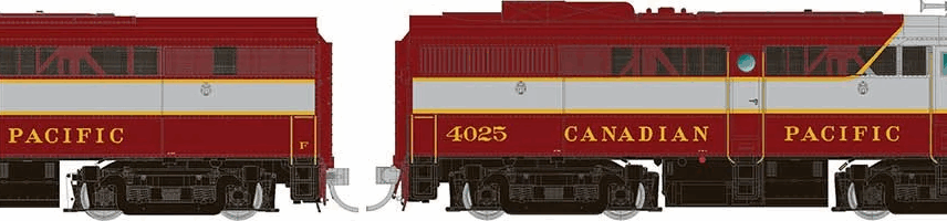 Rapido Trains 37507  HO ALCo FA-1 + FB-1, CPR - Block Scheme #4012, 4410 (DCC/Sound)