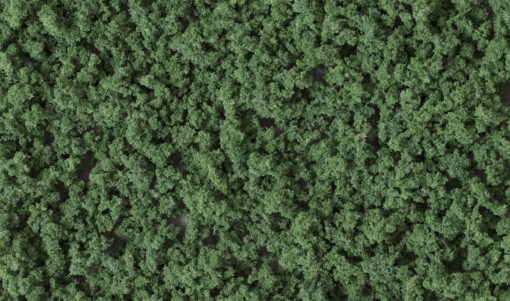Woodland Scenics FC137  Underbrush Dark Green Bag 21.6 in3 (353 cm3)
