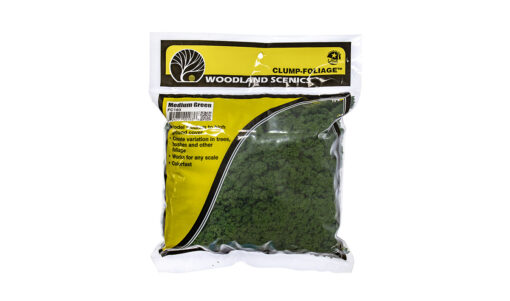 Woodland Scenics FC183  Clump-Foliage™ Medium Green Bag 173 in³ (2.83 dm³)