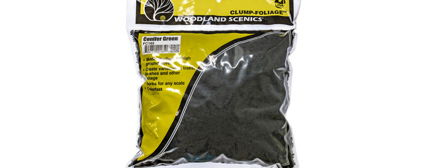 Woodland Scenics FC185  Clump-Foliage™ Conifer Green Bag 173 in³ (2.83 dm³)