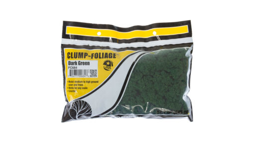Woodland Scenics FC684  Clump-Foliage™ Dark Green Bag 57.7 in³ (945 cm³)