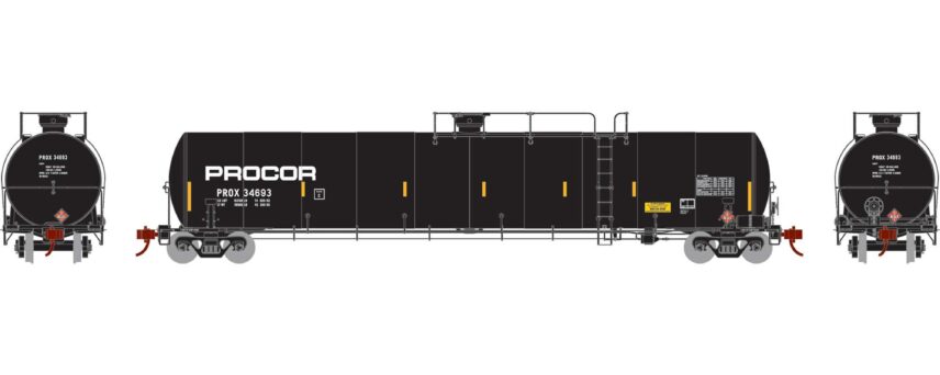 Athearn Genesis 25585   HO 33,900-Gallon LPG Tank, PROX #34693