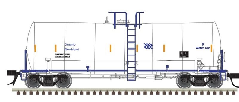 Atlas 50006465  N Trinity 17,600 Gallon Corn Syrup Tank Car, Ontario Northland #7
