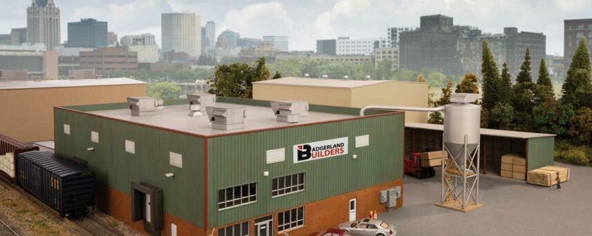 Walthers Cornerstone 4108   HO Modern Furniture Factory