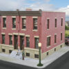 Walthers Cornerstone 3778   HO Row House