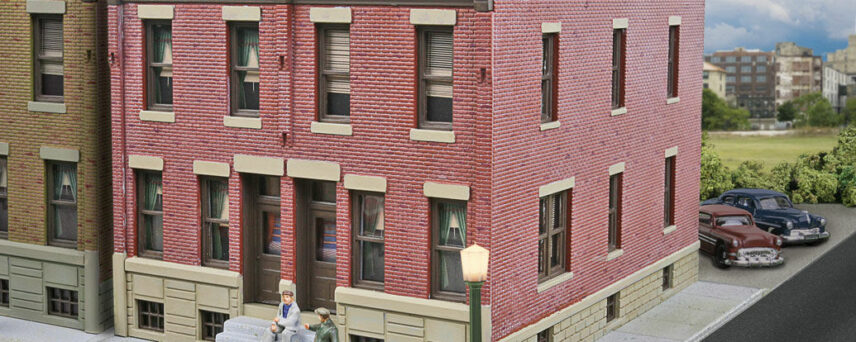 Walthers Cornerstone 3778   HO Row House