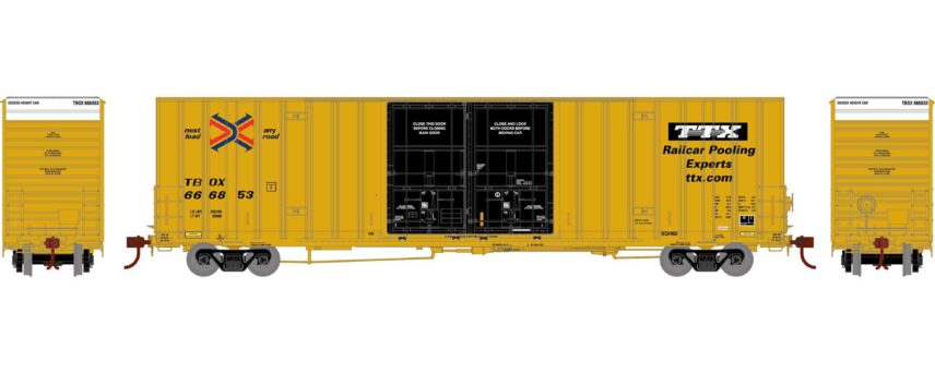 Athearn 75330  HO 60' Gunderson Box, TBOX #666853