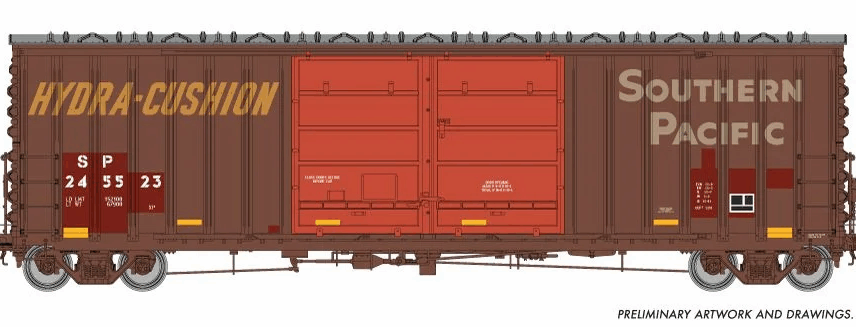 Rapido Trains 170025  HO PC&F B-70-75 Boxcar, Southern Pacific - Patchout #245523