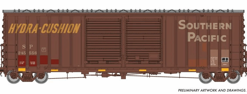 Rapido Trains 170026  HO PC&F B-70-75 Boxcar, Southern Pacific - Patchout #245556